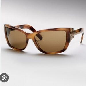 Vintage Chloe sunglasses vtg y2k 00s oversized wrap 70s Heloise CL2172 sporty